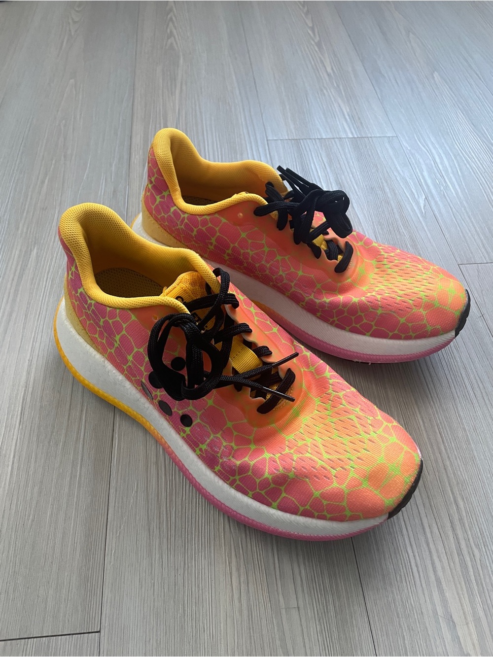 Craft Women’s Pacer 2 Neon Orange & Pink Athletic Running Shoes